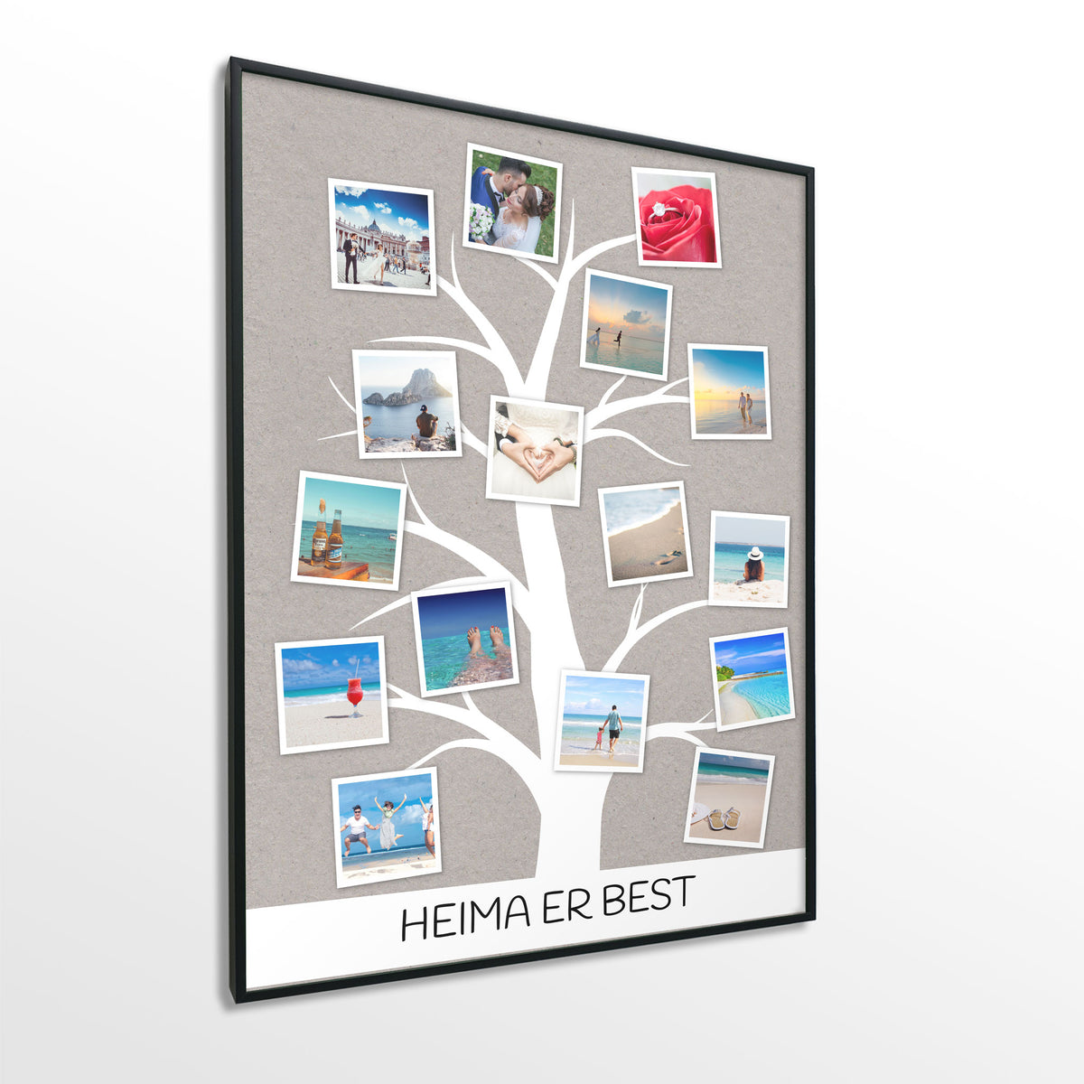 Veggspjald nr. 111 - Fallegt plakat fyrir heimilið. Þitt persónulega atburðaplakat.