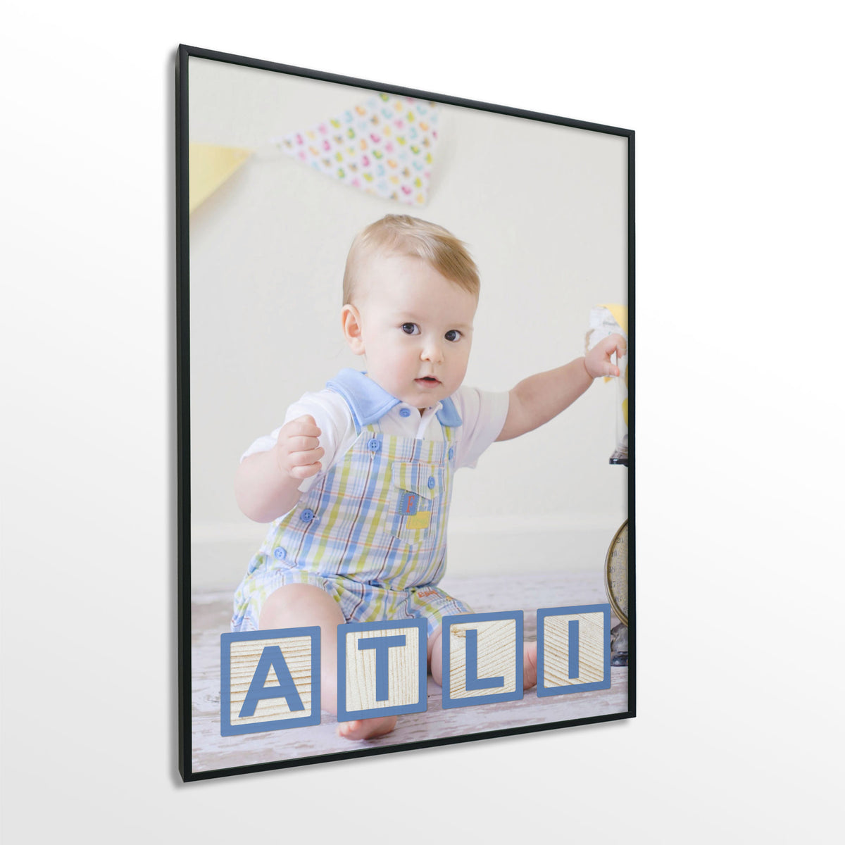 Veggspjald nr. 103 - Fallegt plakat fyrir heimilið. Þitt persónulega nafnaplakat.