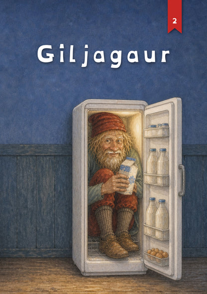 Giljagaur, jólabók, forsíða
