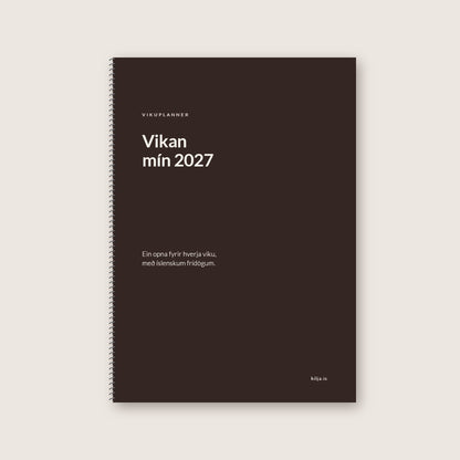 Kápan á Vikan mín 2027