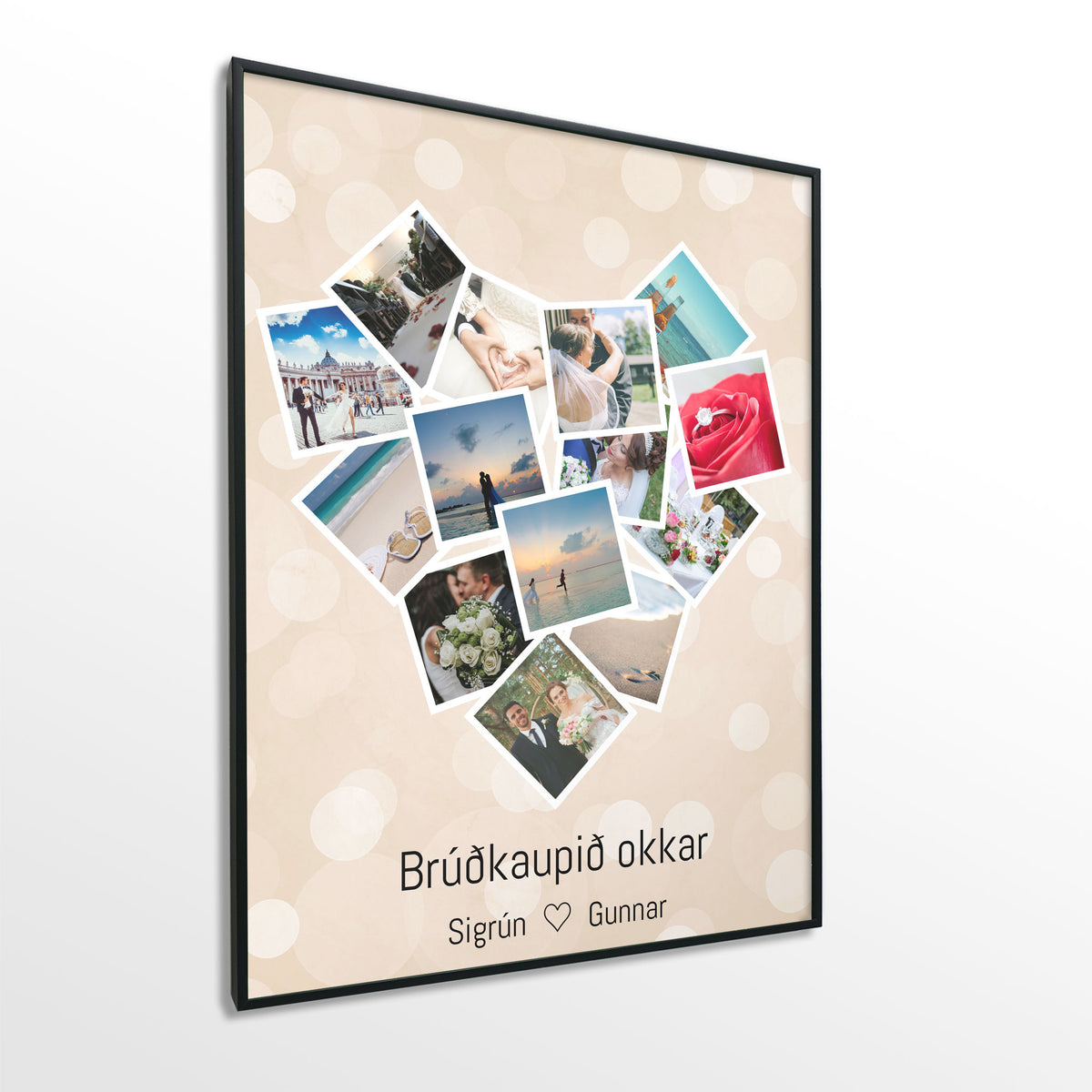 Veggspjald nr. 110 - Fallegt plakat fyrir heimilið. Þitt persónulega atburðaplakat.