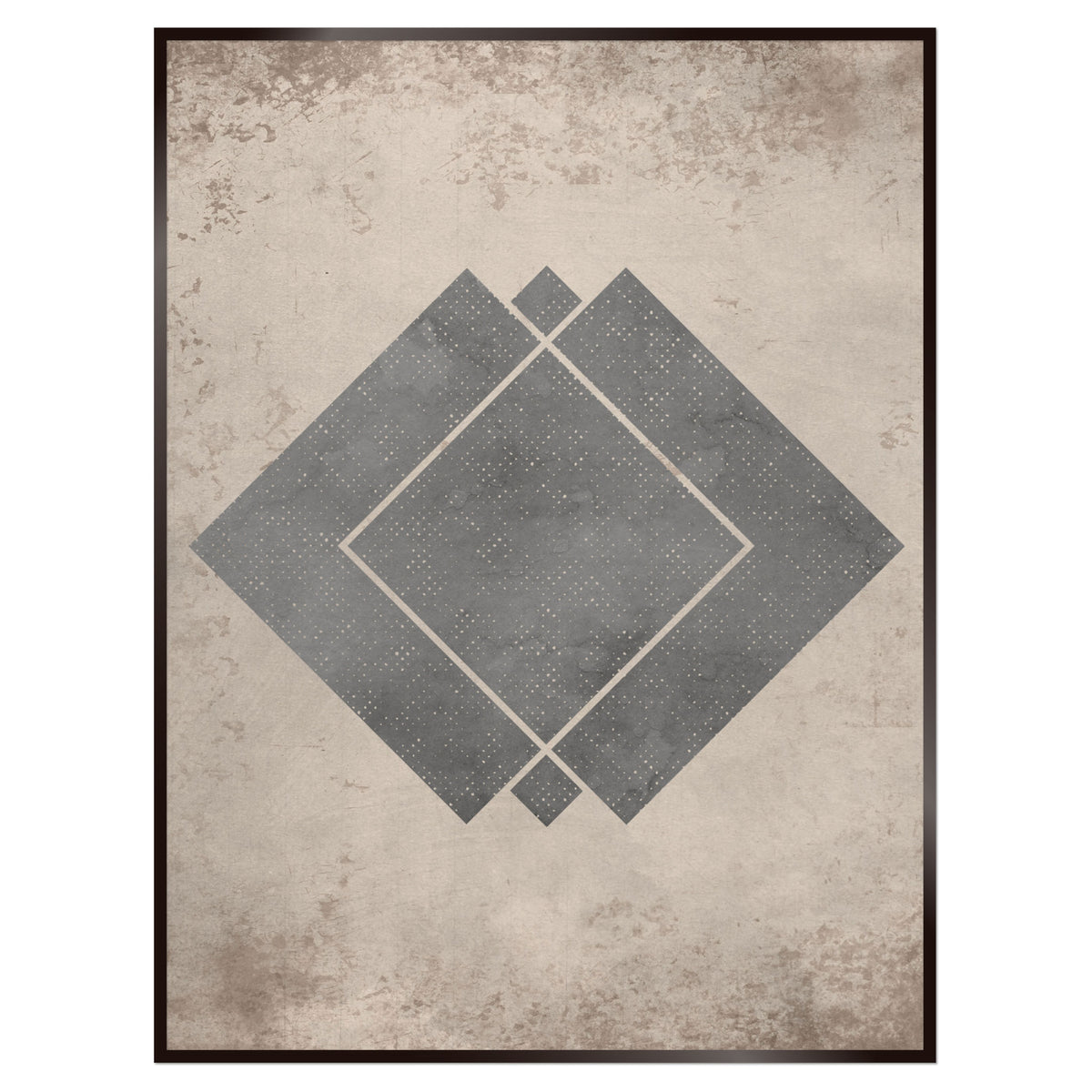 Plakat nr. 105 - Formaplakat sem þú getur búið til. Persónulegt listaverk sem er framleitt á Íslandi.