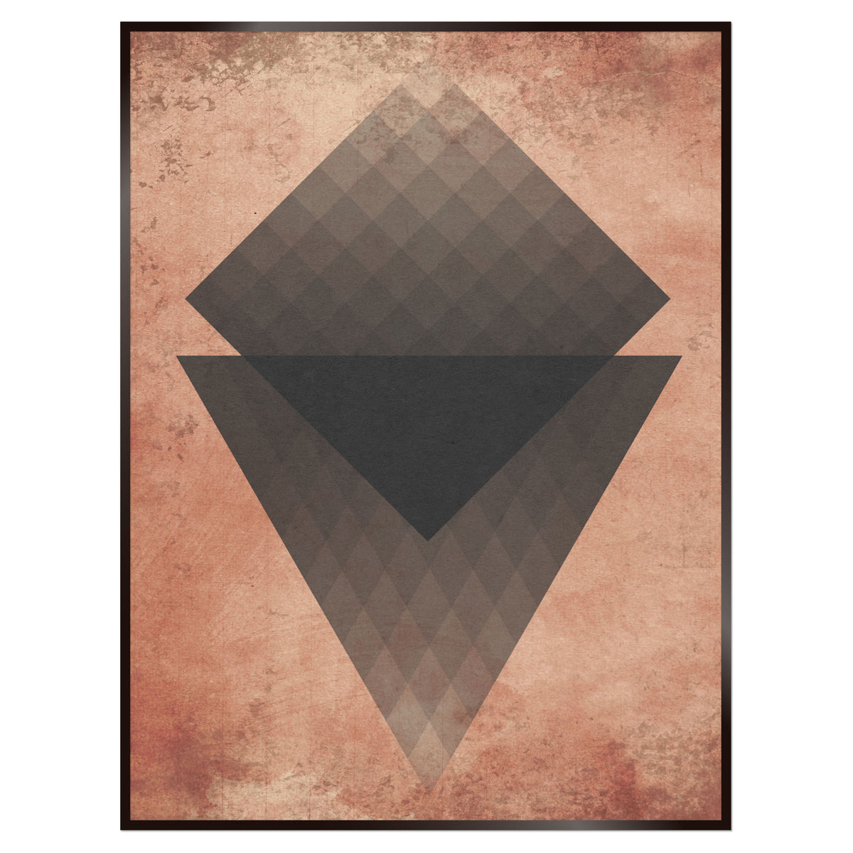 Plakat nr. 107 - Formaplakat sem þú getur búið til. Persónulegt listaverk sem er framleitt á Íslandi.