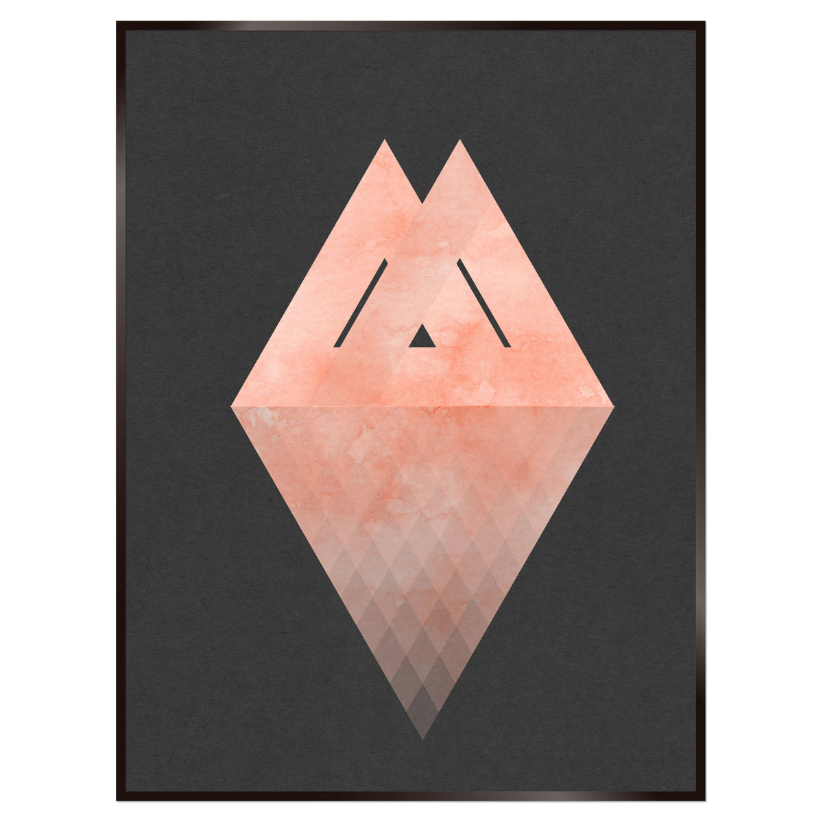 Plakat nr. 108 - Formaplakat sem þú getur búið til. Persónulegt listaverk sem er framleitt á Íslandi.