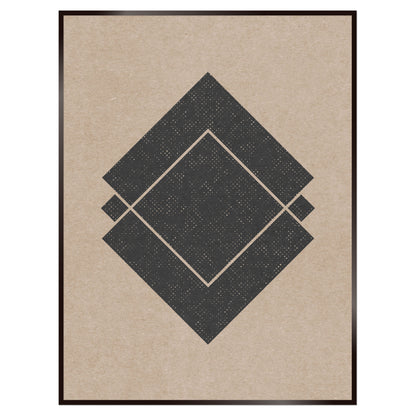 Plakat nr. 126 - Formaplakat sem þú getur búið til. Persónulegt listaverk sem er framleitt á Íslandi.