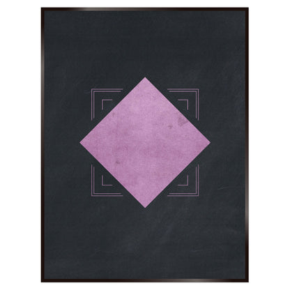 Plakat nr. 127 - Formaplakat sem þú getur búið til. Persónulegt listaverk sem er framleitt á Íslandi.