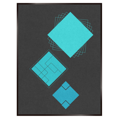 Plakat nr. 133 - Formaplakat sem þú getur búið til. Persónulegt listaverk sem er framleitt á Íslandi.