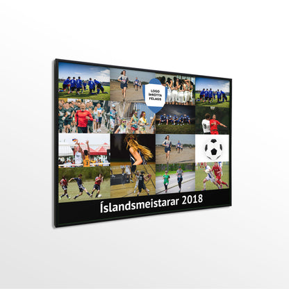 Veggspjald nr. 108 - Fallegt plakat fyrir heimilið. Þitt persónulega íþróttaplakat.